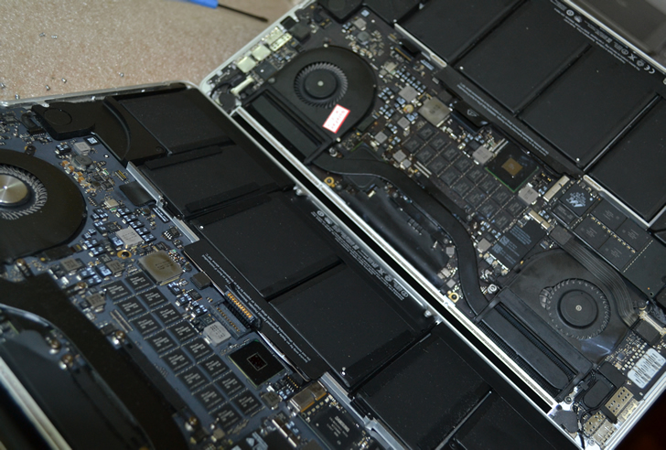 Замена SSD MacBook Pro A1398 Днепр